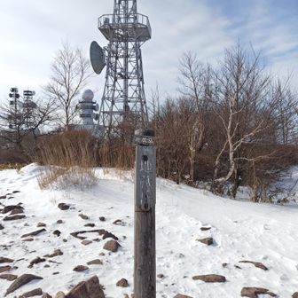 地蔵岳山頂到着。
