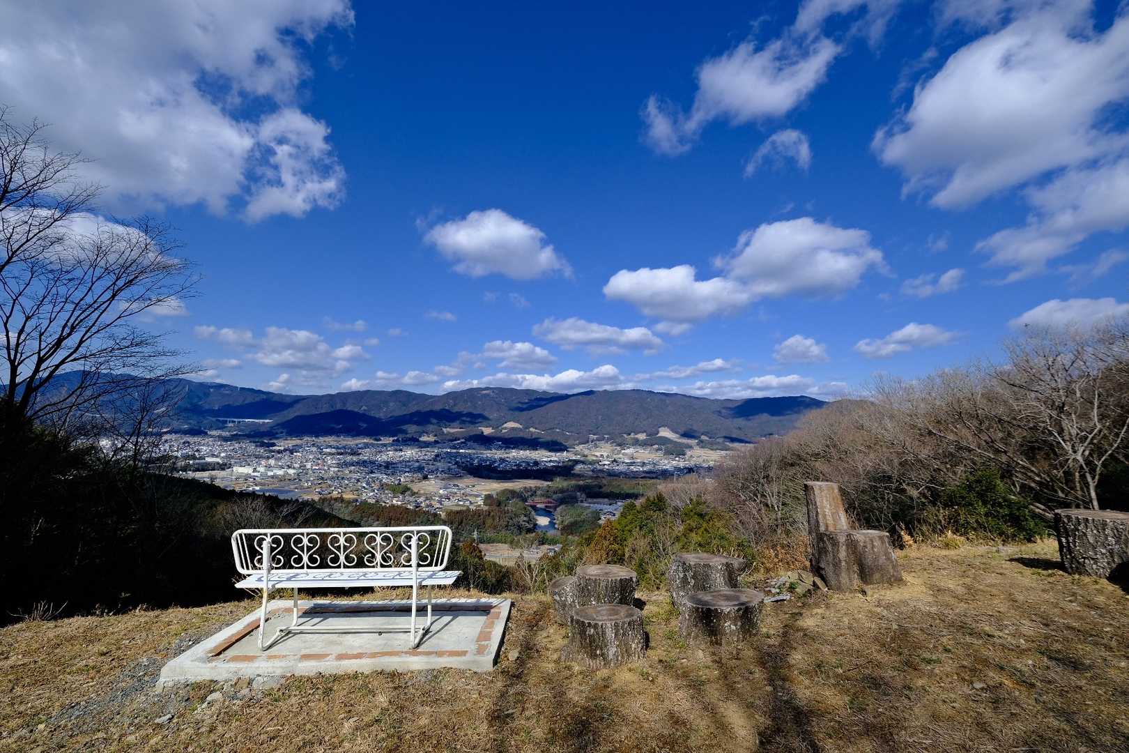 見晴台！
ここまで車で来られます（四駆なら）