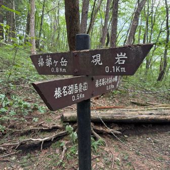 硯岩へ向かいます