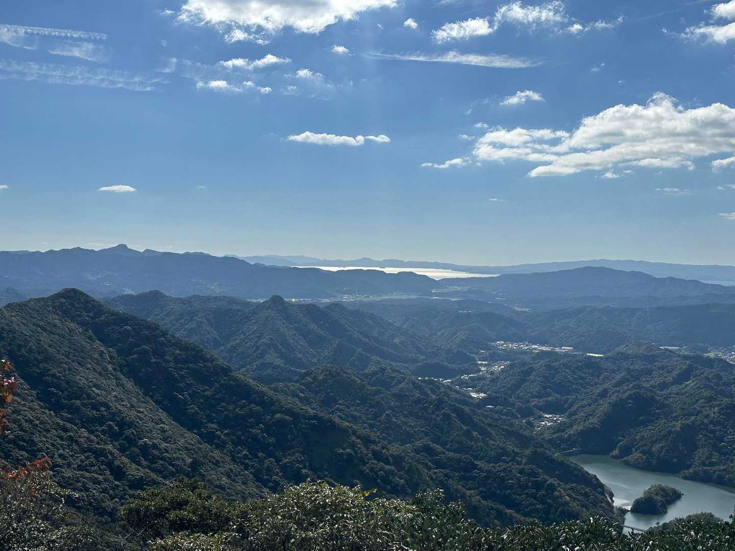 海がキラキラ