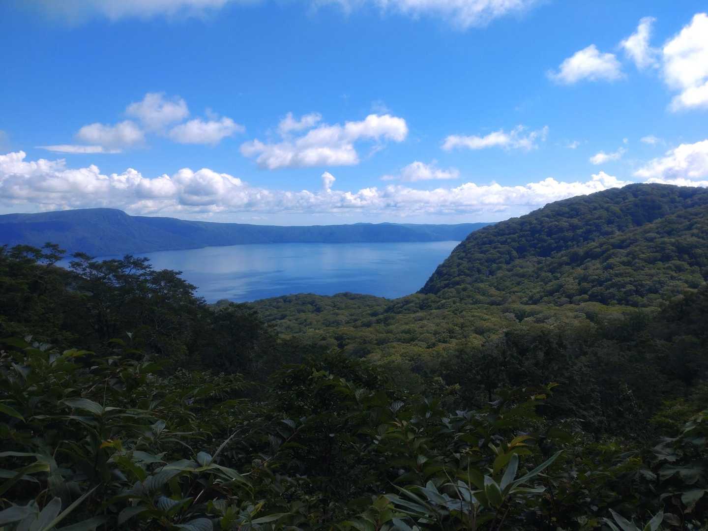 ここからの十和田湖も良い😀