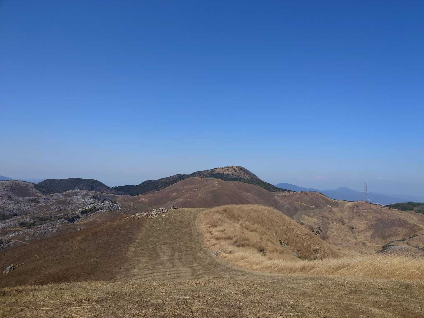 吹上峠-大平山-四方台-貫山-中峠-周防台-桶ヶ辻-天狗岩 周回コースの写真