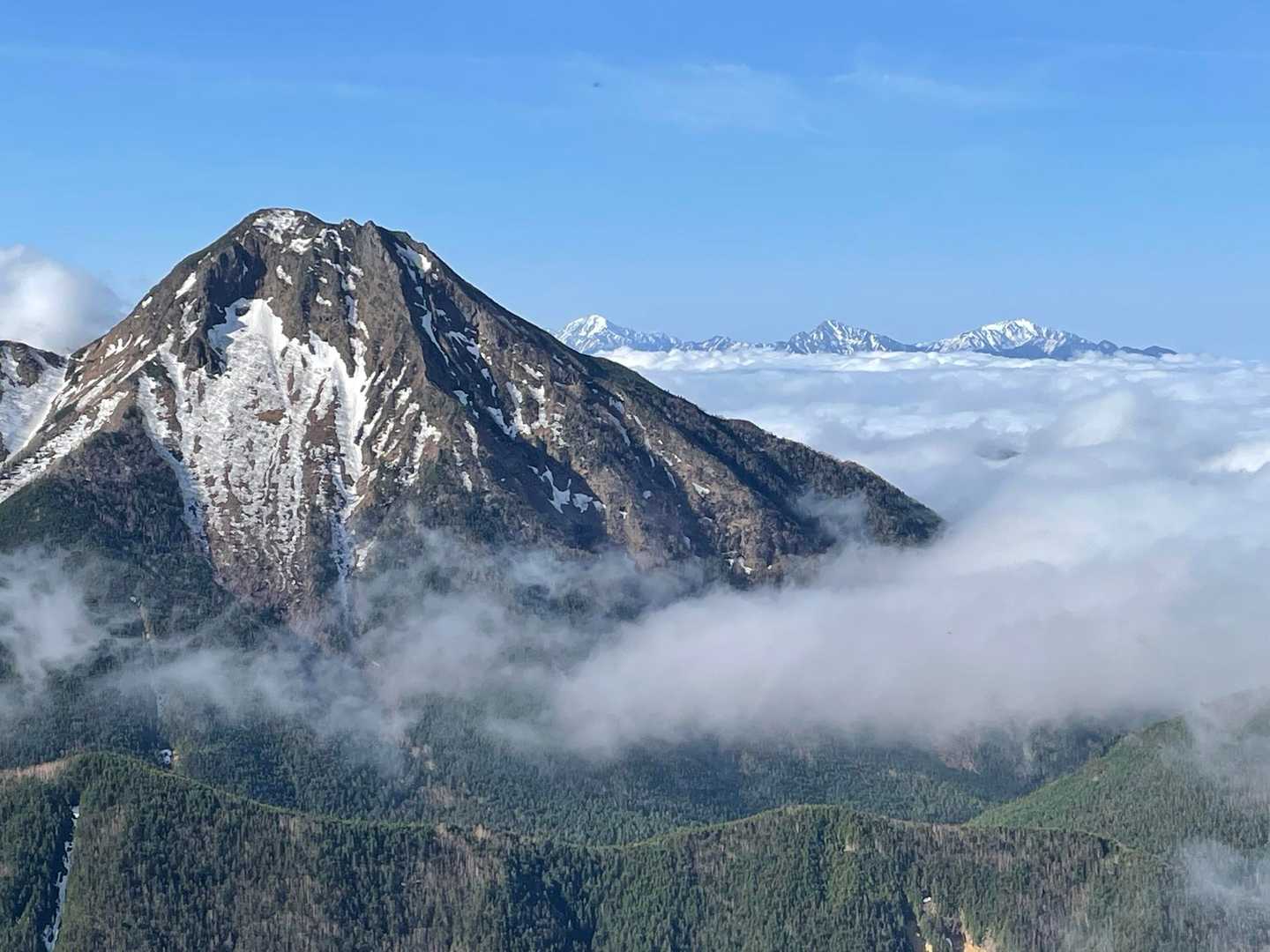 赤岩ノ頭・硫黄岳・箕冠山・根石岳・東天狗岳・天狗岳（西天狗岳