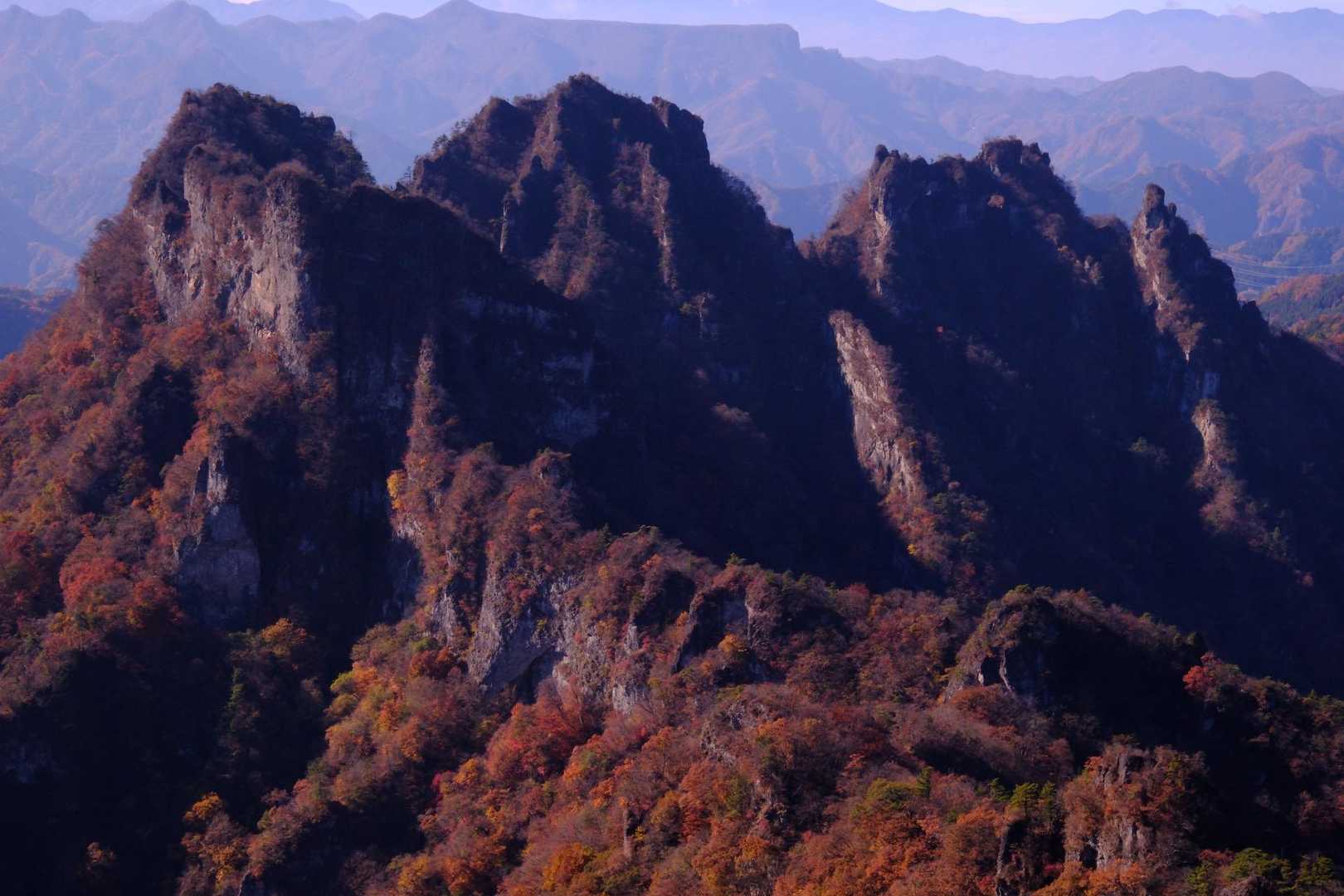 妙義神社 一の鳥居-妙義神社総門-妙義神社-白雲山登山口- 周回コースの写真