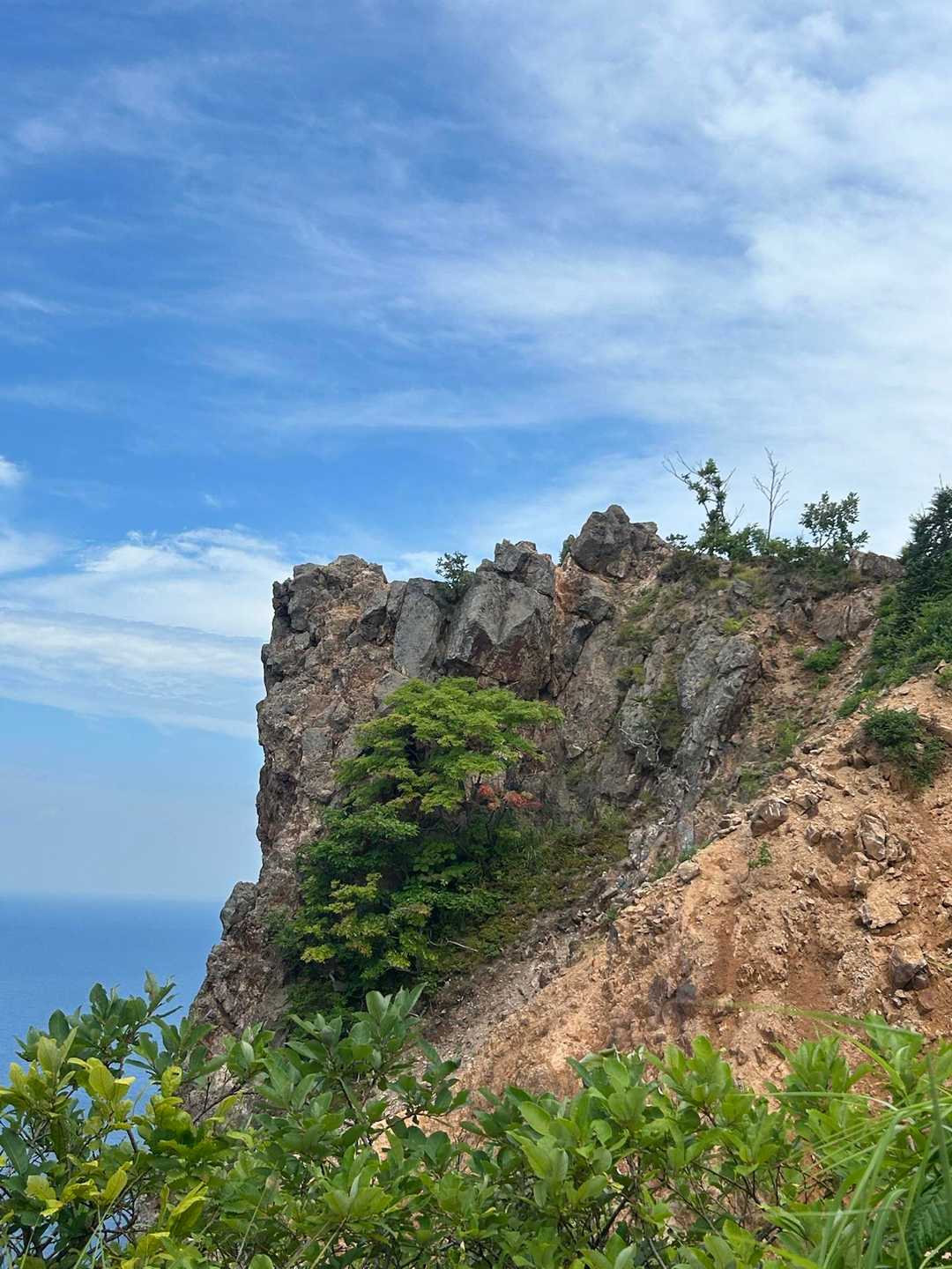 下赤岩山 往復コースの写真