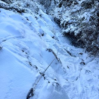 もちろん、急登です。
