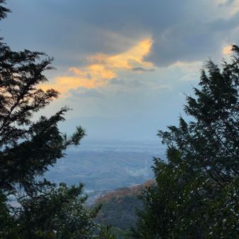 今日は鈴鹿山脈見えない🫥