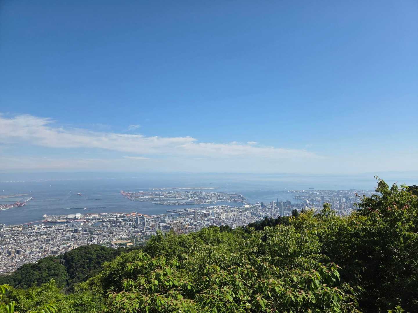 鵯越駅-石井ダム登山口-菊水山-鍋蓋山-再度越 縦走コースの写真