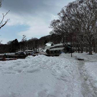 藻岩山ロープウェイ中腹駅に到着。