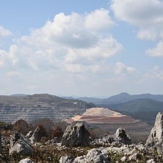 カップヌードル食べながら景色を✨