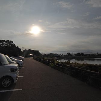 出発する時は日の出前でしたが、大分太陽が登ってきました