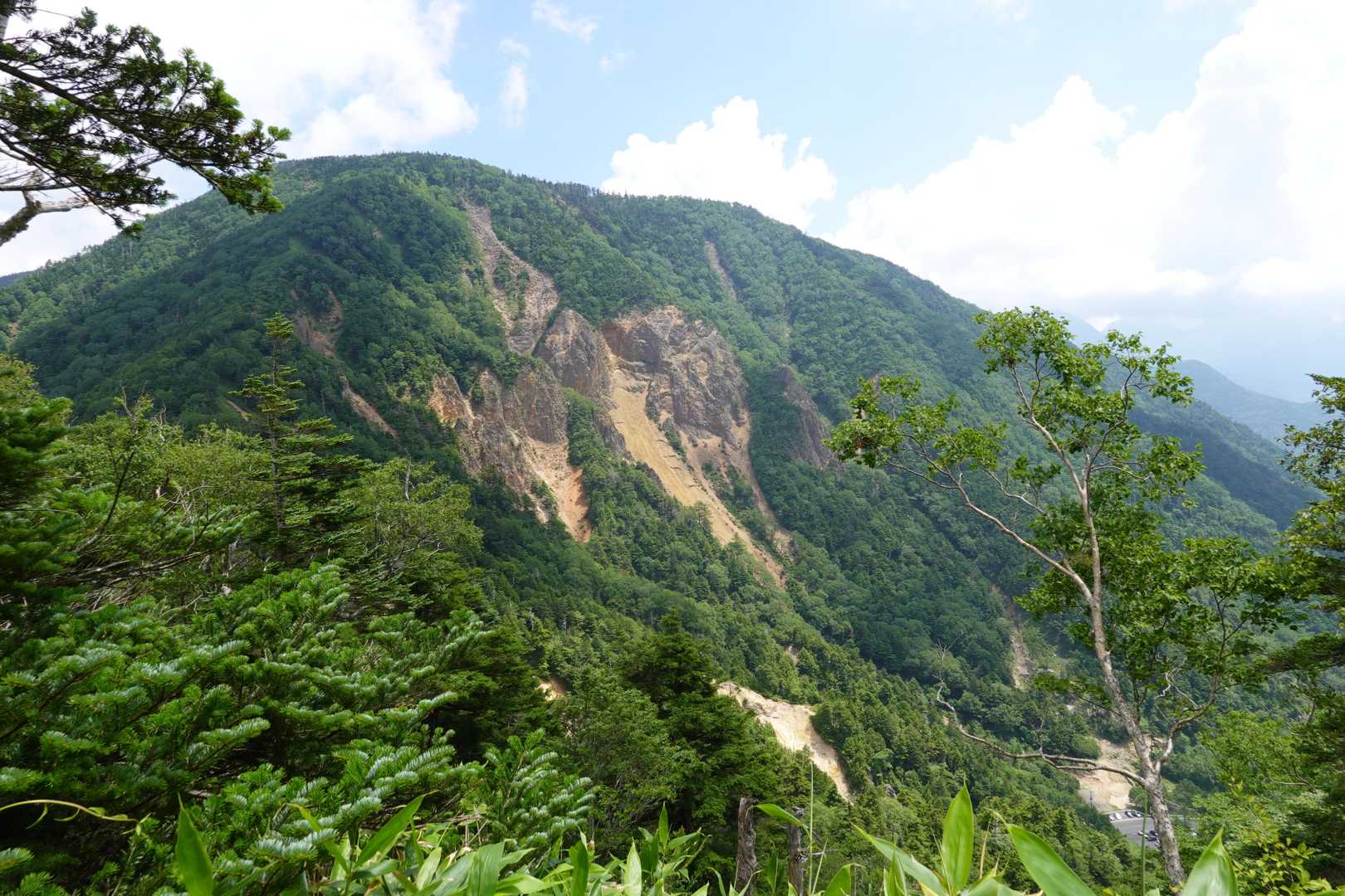 金精峠登山口-金精峠-金精山 往復コースの写真