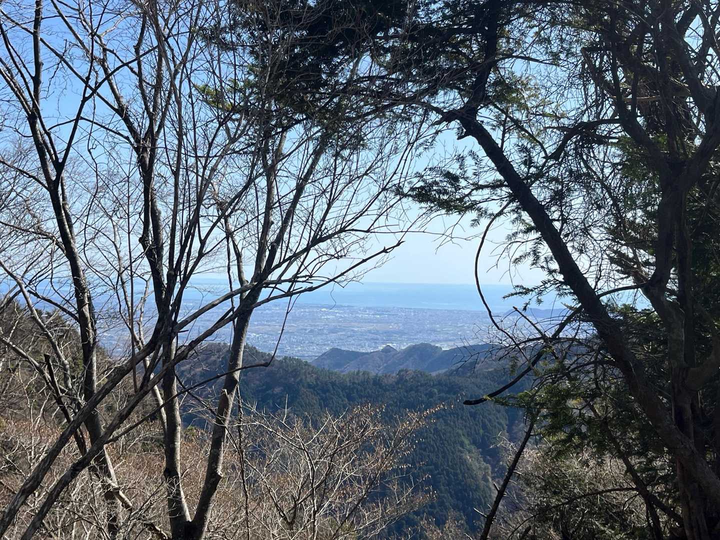 煤ヶ谷バス停-三峰山 周回コースの写真