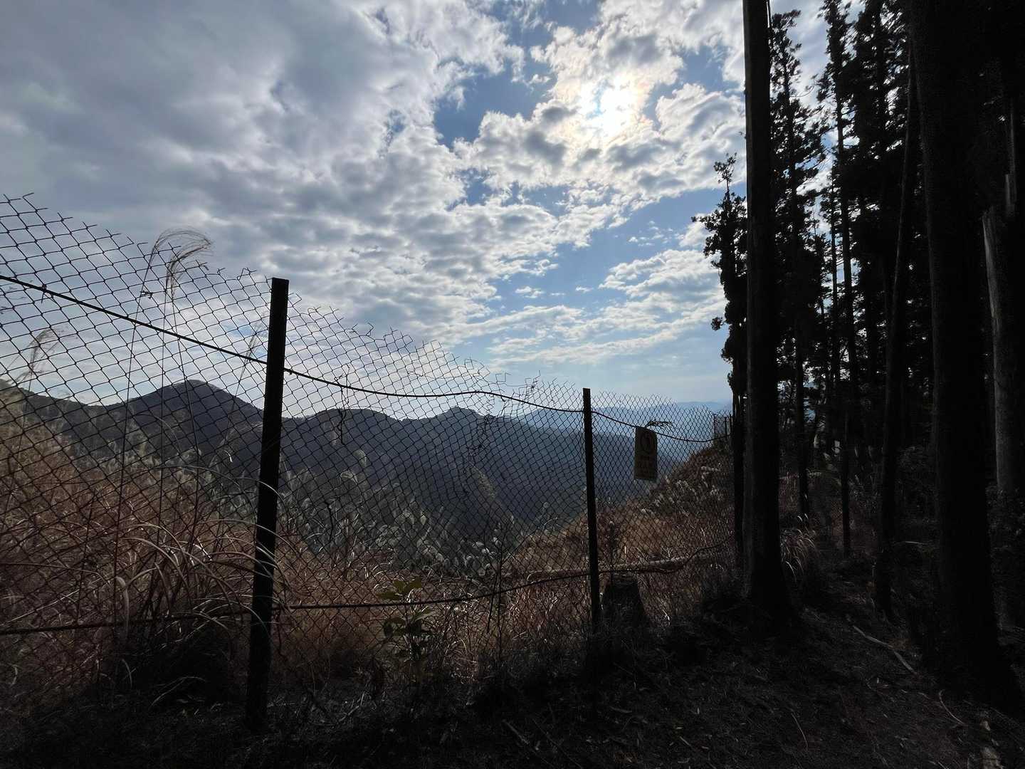 曇り〜雲多い。うーんこれもよしかぁ??
春になるとこういう天気も多くなるかな…？