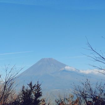 富士見台からの富士山🙀