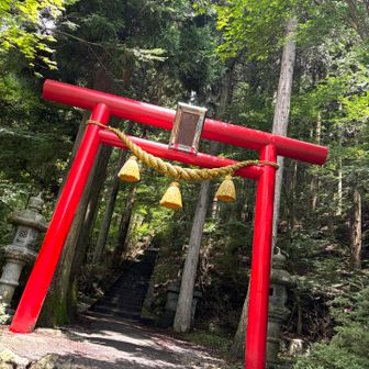 周遊バスで石割山ハイキングコース入り口へ
石割神社から登っていく