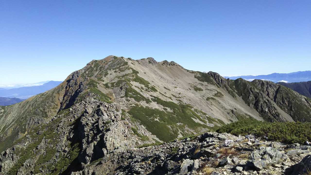 「仙丈岳」 南アルプス 額装 直筆 サインあり 大仙丈ヶ岳の最新登山情報 / 人気の登山ルート、写真、天気など