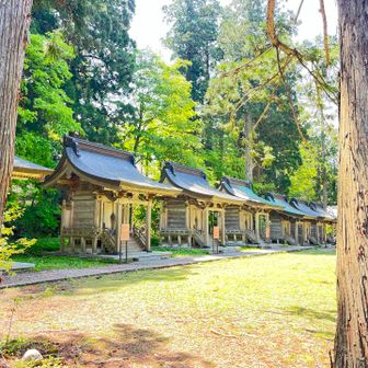 百八末社といわれるほど多くの境内社が点在し、八百万の神々が祀られています🙏