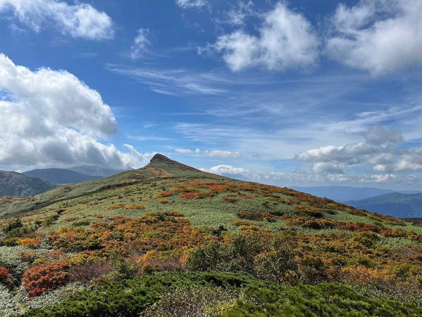 烏帽子岳登山口-烏帽子岳-平ヶ倉登山口 縦走コースの写真