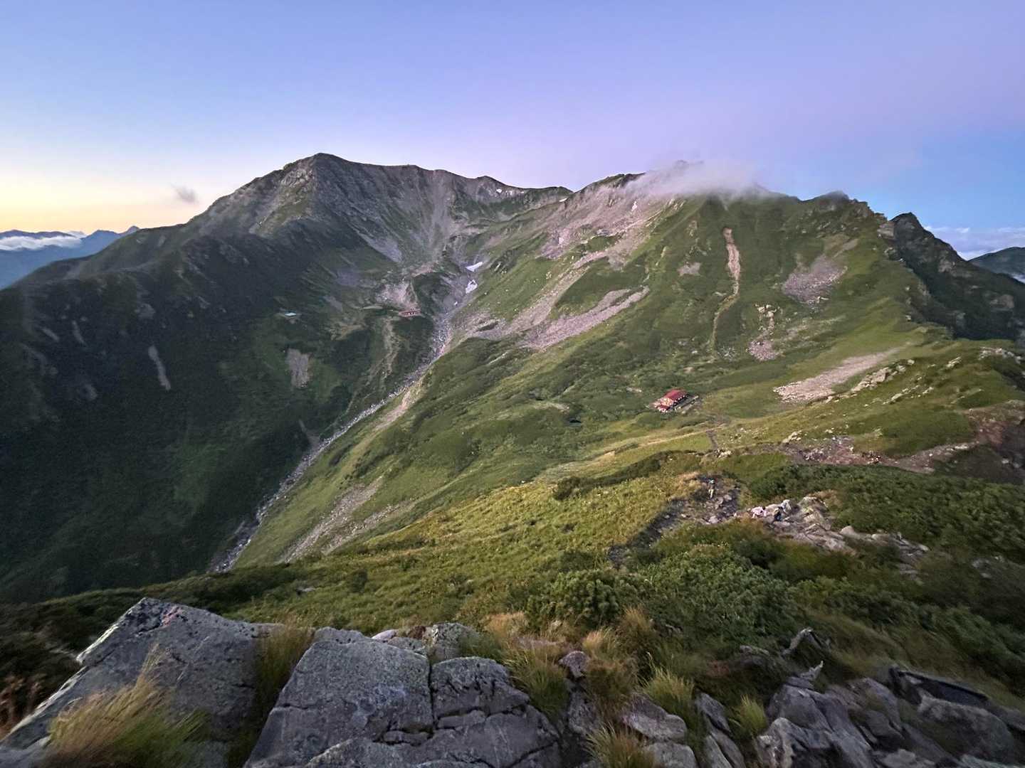 前剱-剱岳-室堂登山口 縦走コースの写真