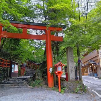 《貴船神社》
全国に二千社を数える水神の総本宮。
縁結びにも縁切りにもご利益があり丑三つ参りでも有名だそう。
人の念が強く渦巻くスポットゆえ近年では「行かない方がいい説」も…