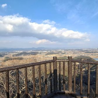 笠松山展望台より