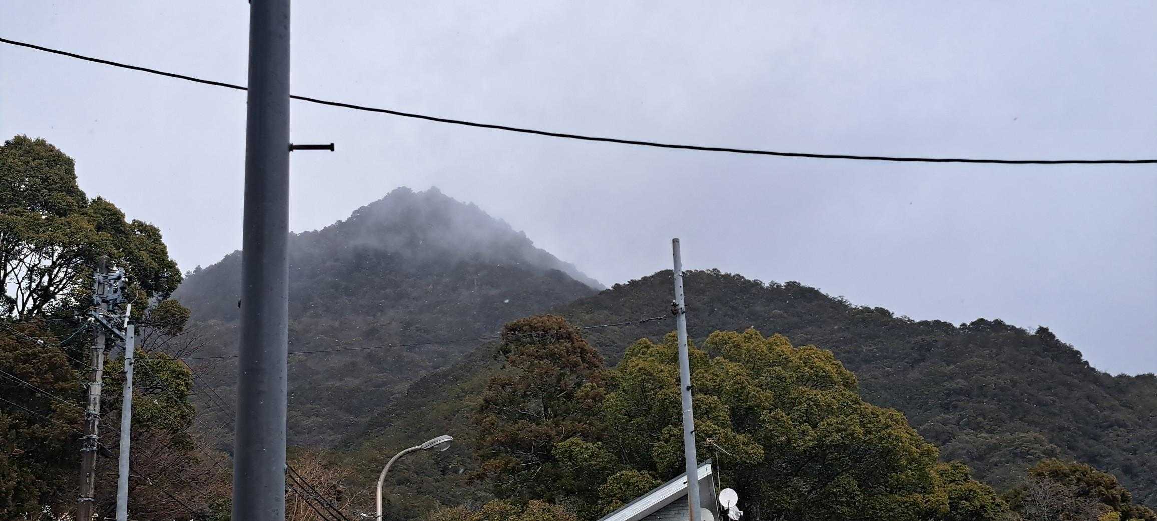 登るはずだった便石山(>_<)