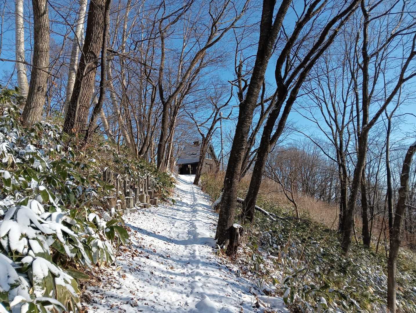雪が少ない🙄
第一展望台