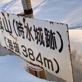 積雪は60cmくらい
