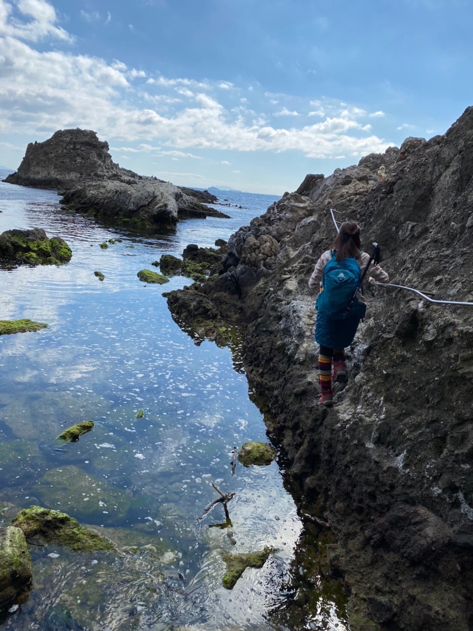 龍宮窟から弓ヶ浜まで タライ岬歩道 ぱきらさんの南伊豆町の活動データ Yamap ヤマップ