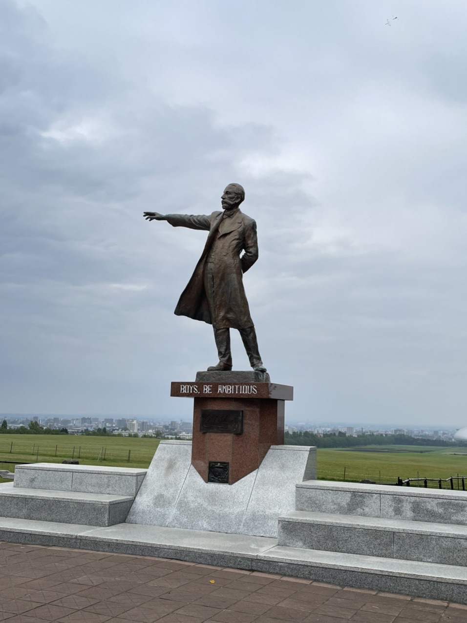 羊ヶ丘展望台 クラーク博士像 みいさーん さんの札幌市の活動データ Yamap ヤマップ