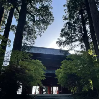 今日も一日よく歩いたなぁ～大門に戻ってきた🙌
さぁ、奈良に向かって🚙移動～のはずが…😂