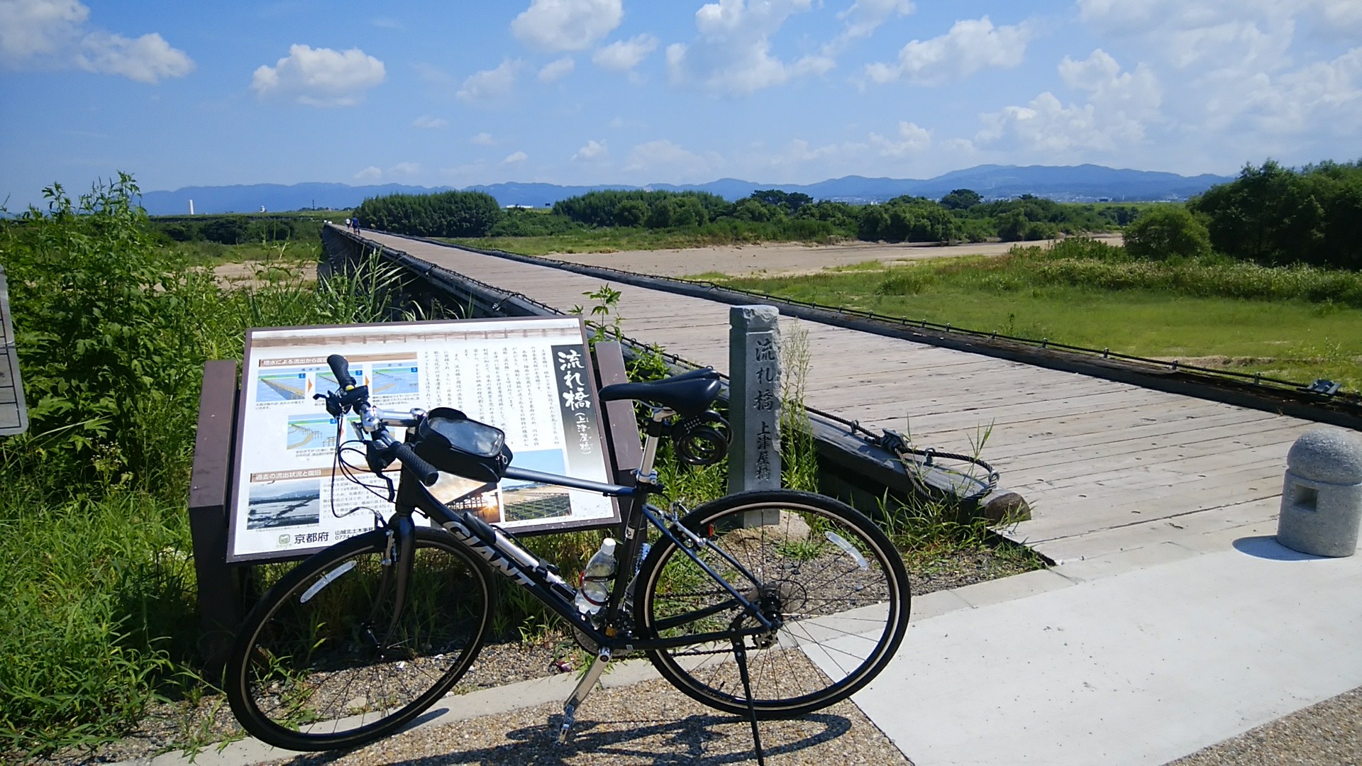 桂川サイクリングロード 08 30 Hide3さんのサイクリングの活動データ Yamap ヤマップ