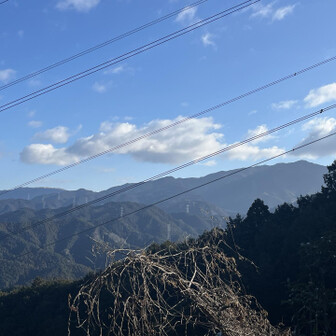 岩湧山・一徳防山・三石山 コンカツも見えました