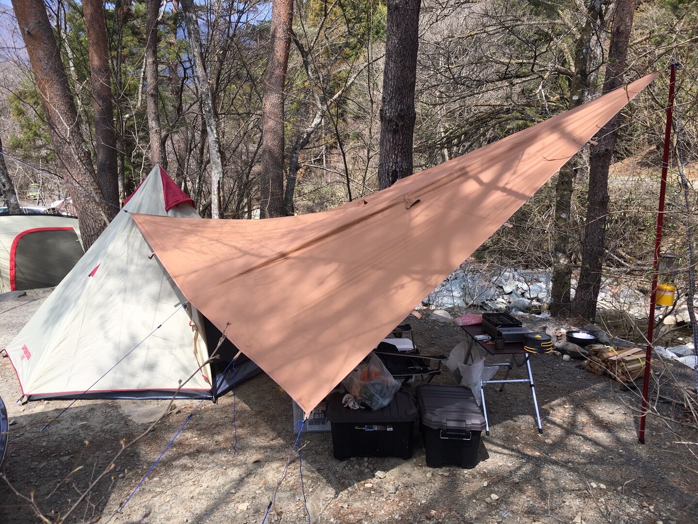 道志の森でソロキャンプ Gotofishingさんの大室山 丹沢 畦ヶ丸山 菰釣山の活動日記 Yamap ヤマップ