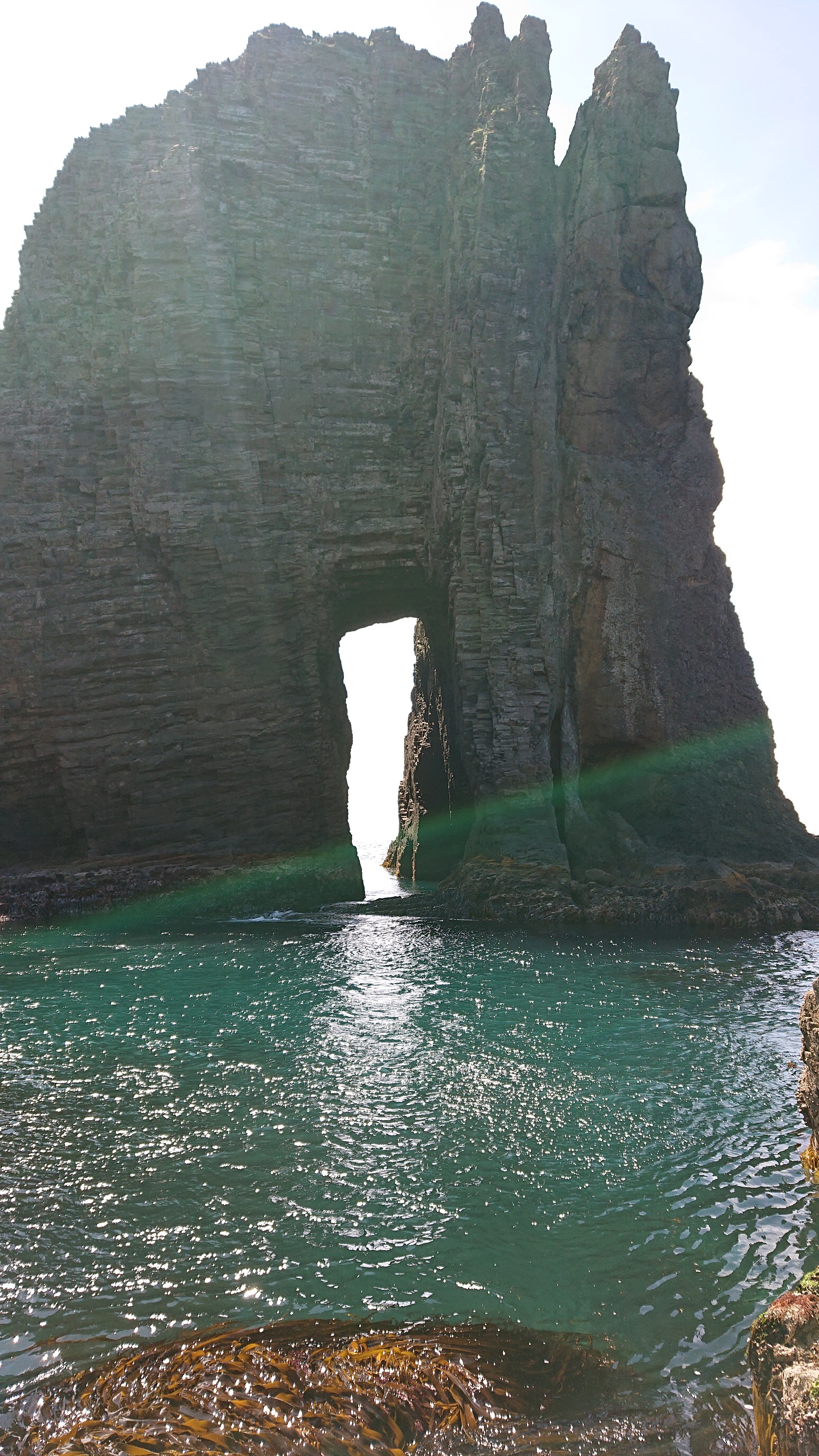 潮の香りとカモメの鳴き声を聞きながら室蘭 イタンキ浜の 海蝕洞 蓬莱門 ふじやんさんの室蘭市の活動データ Yamap ヤマップ
