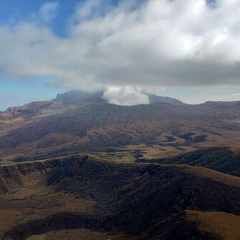 雄大な阿蘇