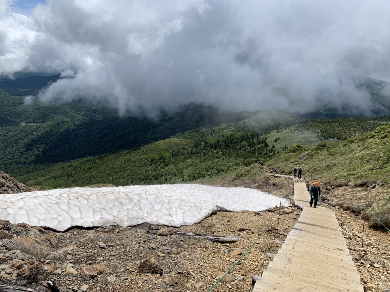 21尾瀬 山開きしたばかりの至仏山へ いかさんの尾瀬 至仏山 悪沢岳 笠ヶ岳の活動データ Yamap ヤマップ