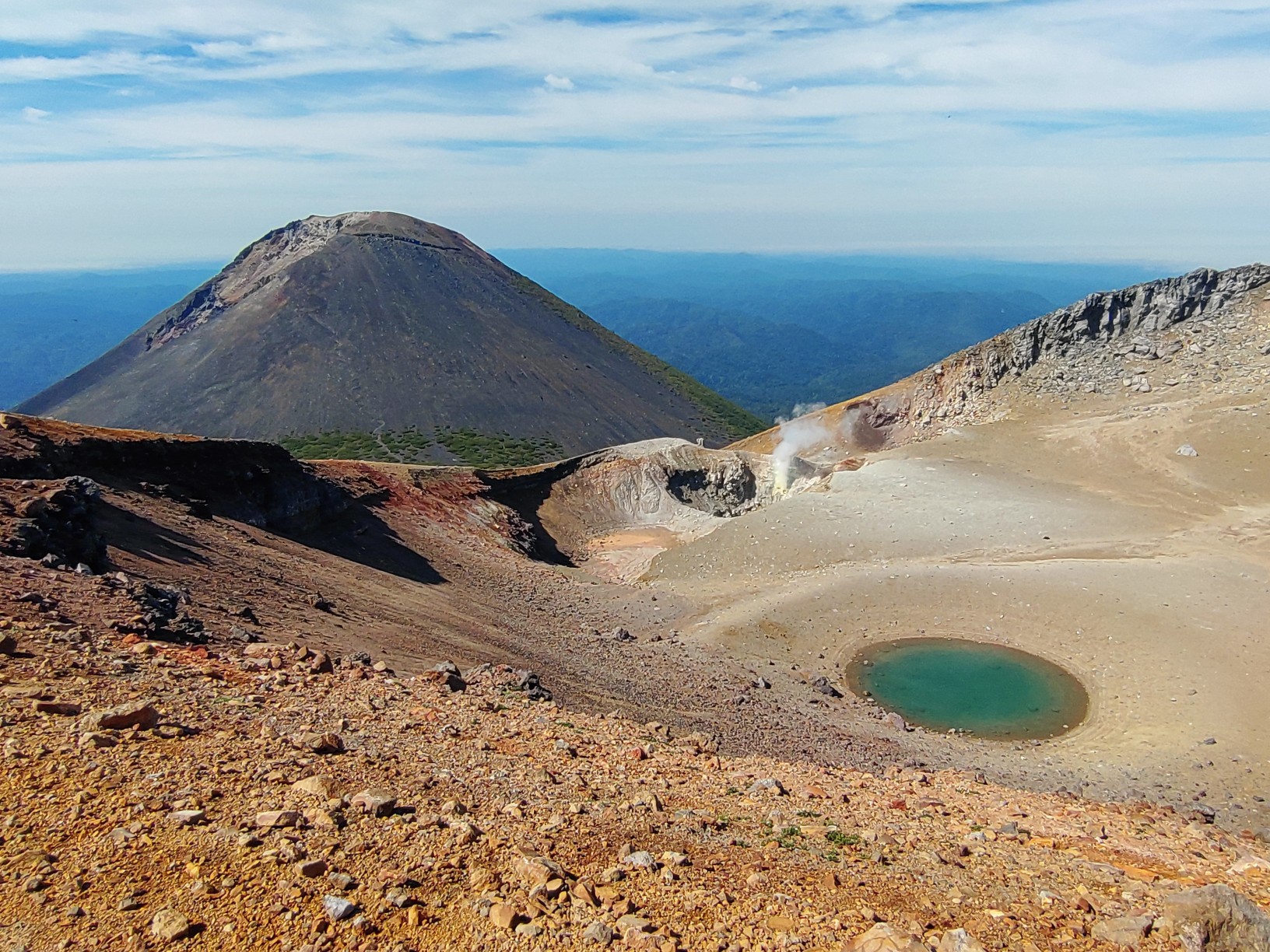 雌阿寒岳 阿寒富士 まっするさんの雌阿寒岳 阿寒富士 白湯山の活動データ Yamap ヤマップ