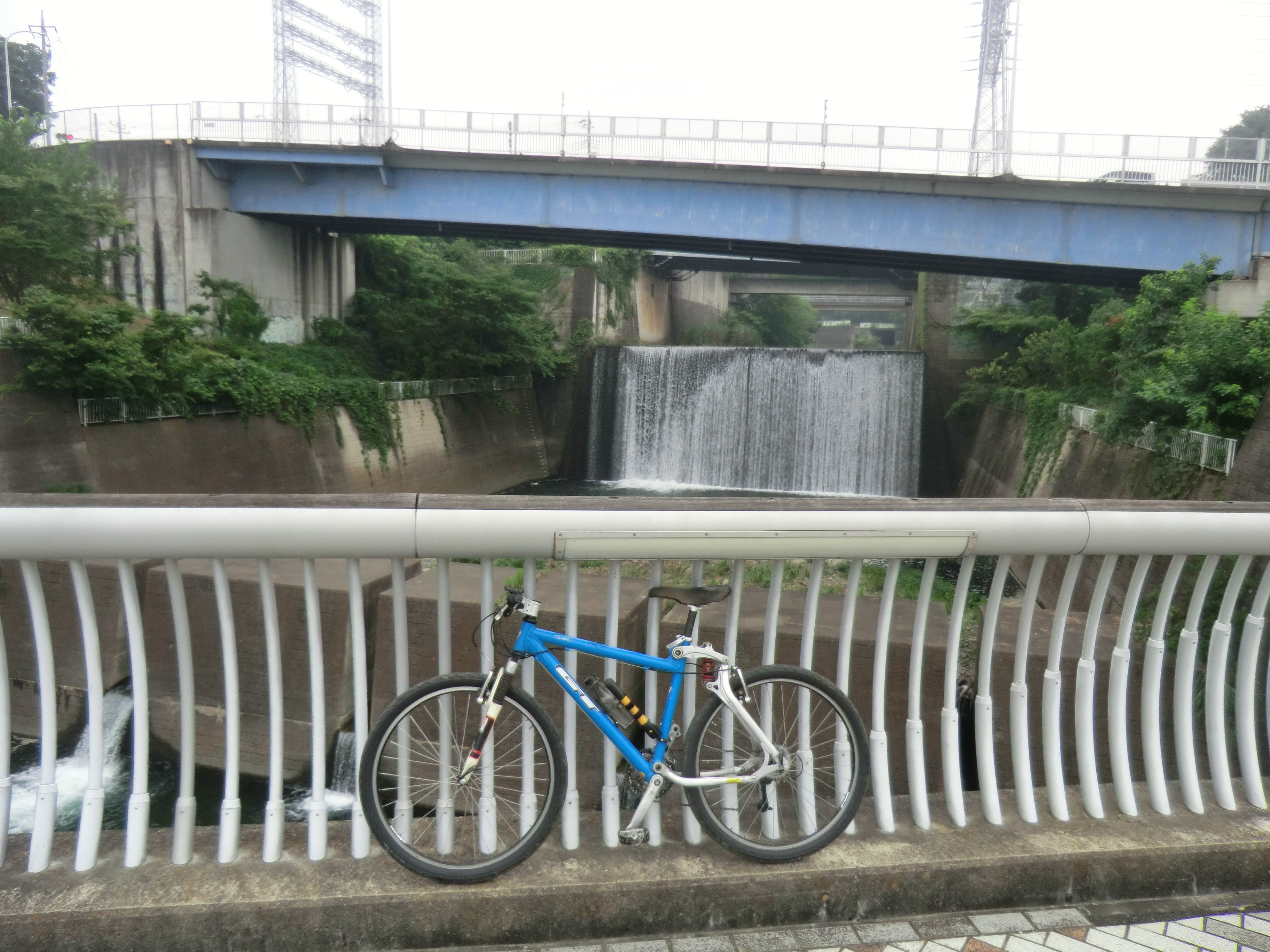 20190721相模川サイクリング（小倉橋・相模川右岸・新相模大橋(国道246 