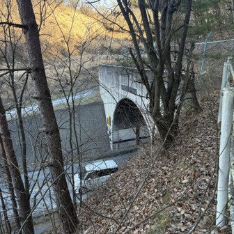 中山道（小田井宿・塩名田宿・八幡宿・望月宿・芦田宿） トンネルの入り口