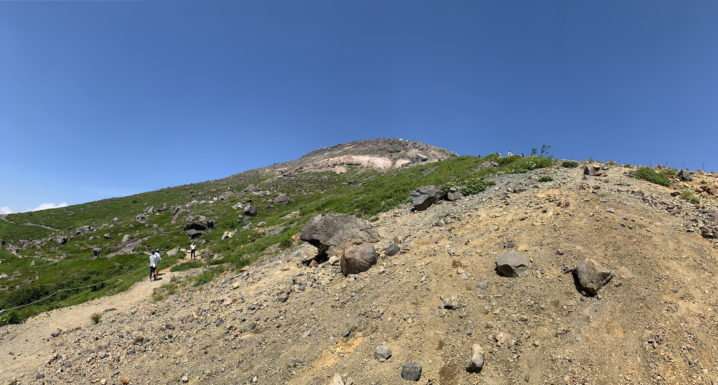 那須岳 稜線歩き を堪能 那須ロープウェイ 茶臼岳 朝日岳 三本槍岳 ピストン 那須湯本温泉 小鹿の湯 Otouさんの茶臼岳 那須岳 三本槍岳 赤面山の活動日記 Yamap ヤマップ