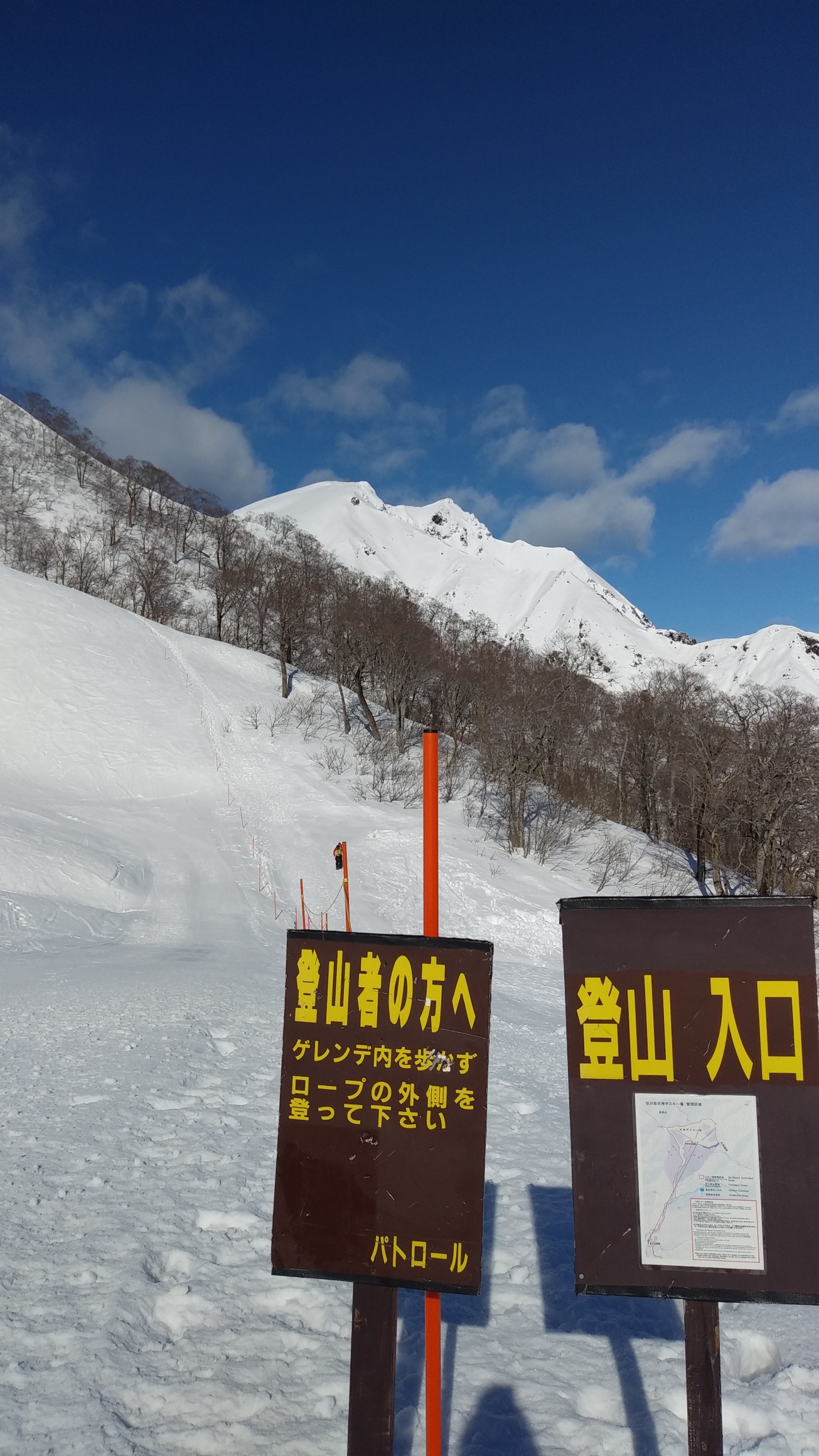 谷川岳 肩の小屋まで 01 30 Mogumeguさんの谷川岳 七ツ小屋山 大源太山の活動データ Yamap ヤマップ