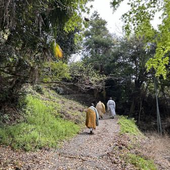 千葉山・白岩寺山 白岩寺のご住職でしょうか。厳かな雰囲気になりました。
