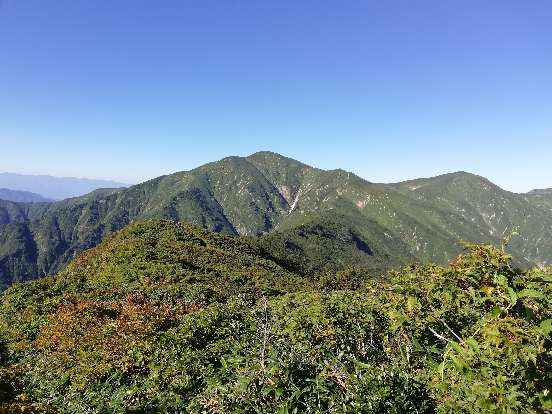 暑かった 大朝日岳 けんぼぅさんの大朝日岳 朝日連峰 祝瓶山の活動日記 Yamap ヤマップ