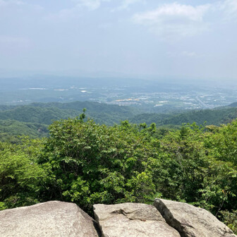 大岩展望台にて。