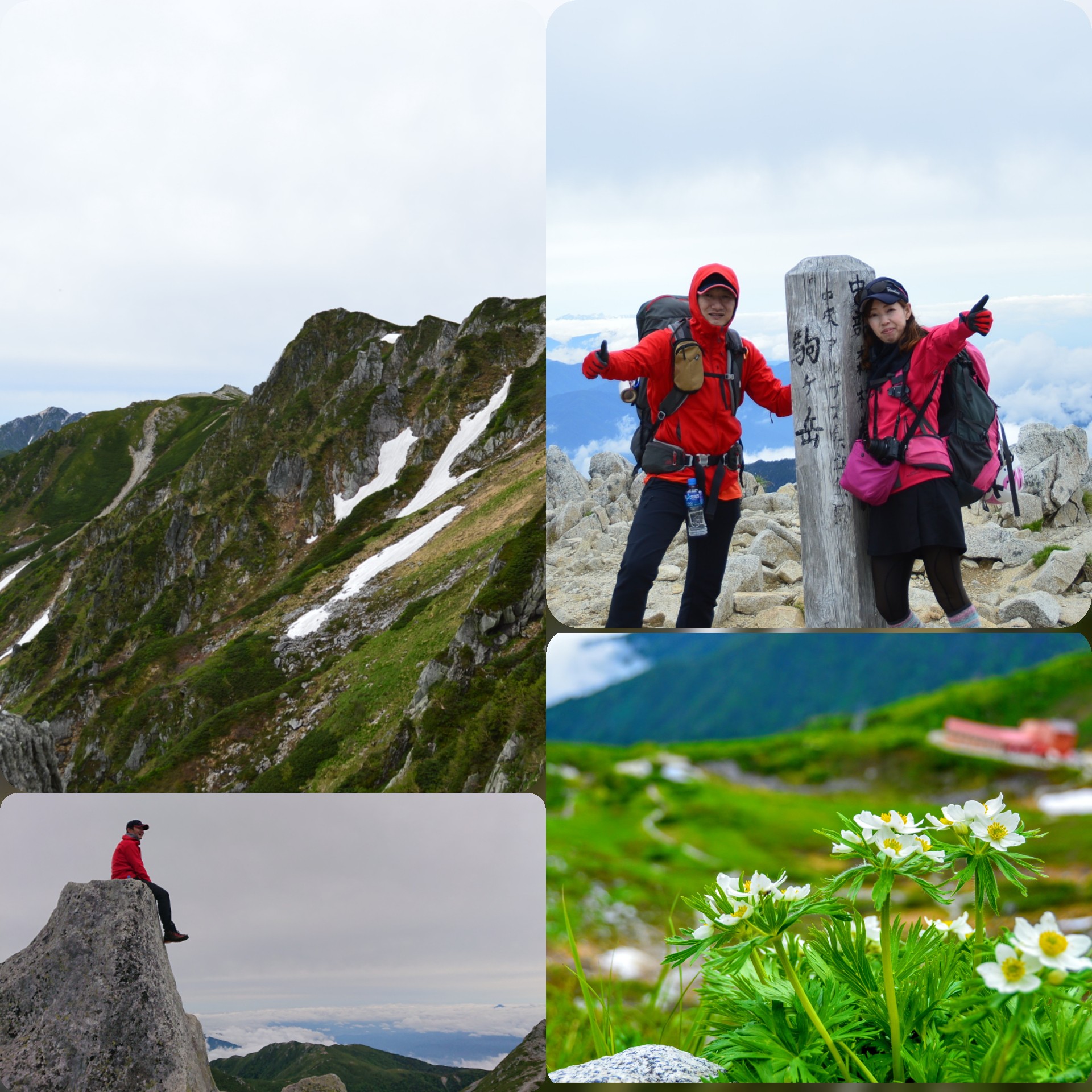 強行突破 木曽駒ヶ岳 Waku さんの木曽駒ヶ岳 空木岳 越百山の活動データ Yamap ヤマップ