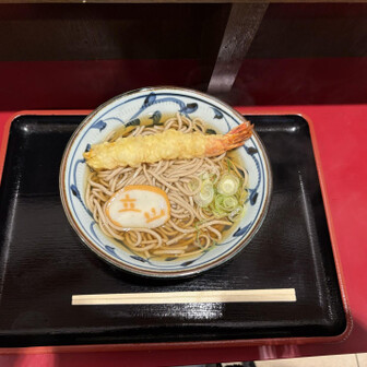 金剛堂山 魚どん亭を満喫した後、駅前の立山そばで締め。新幹線で東京に帰りました。