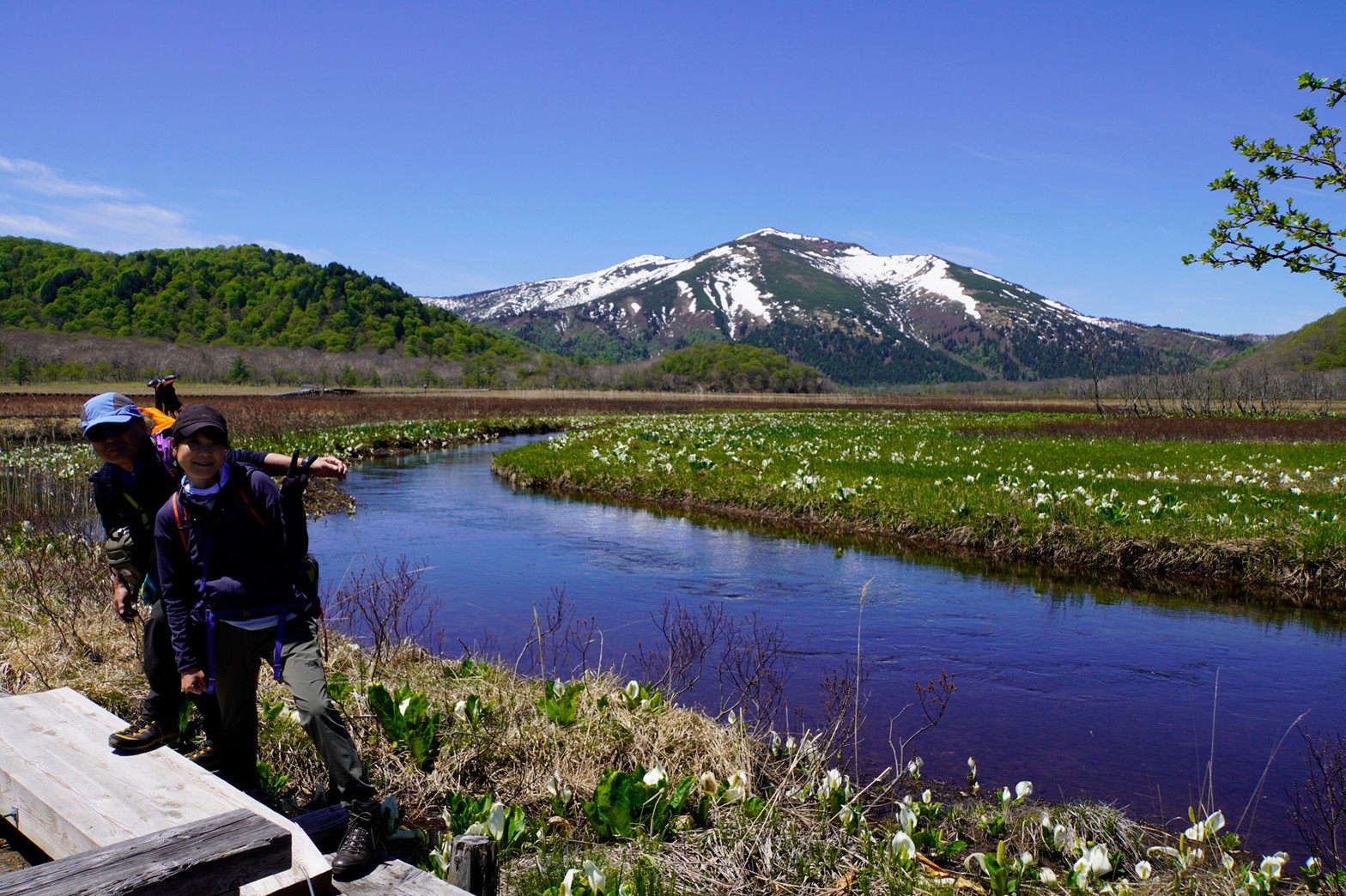 尾瀬ヶ原 静かな水芭蕉ピーク 05 28 やまぴょんさんの尾瀬 燧ヶ岳の活動データ Yamap ヤマップ
