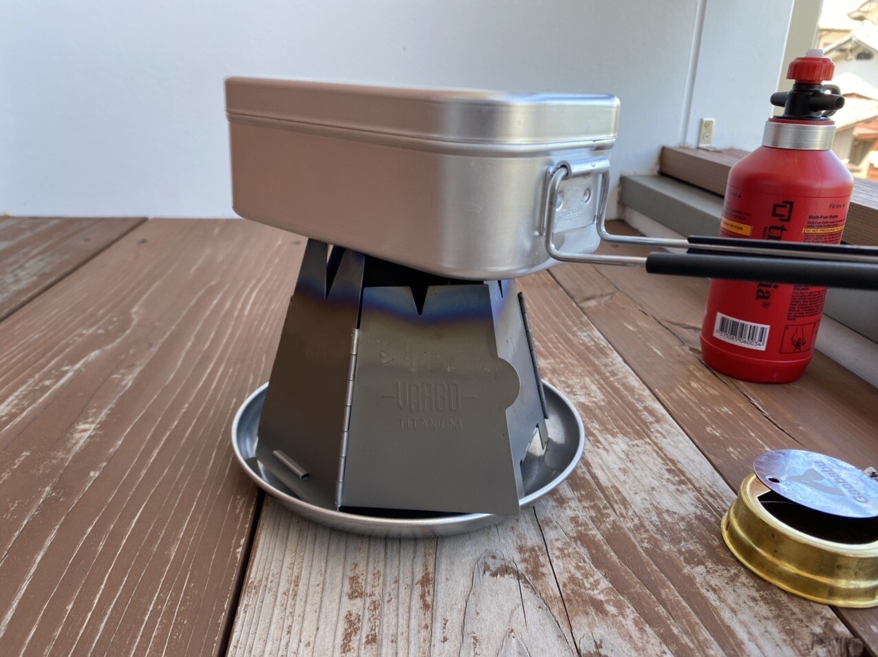 炊飯 アルコール ストーブ